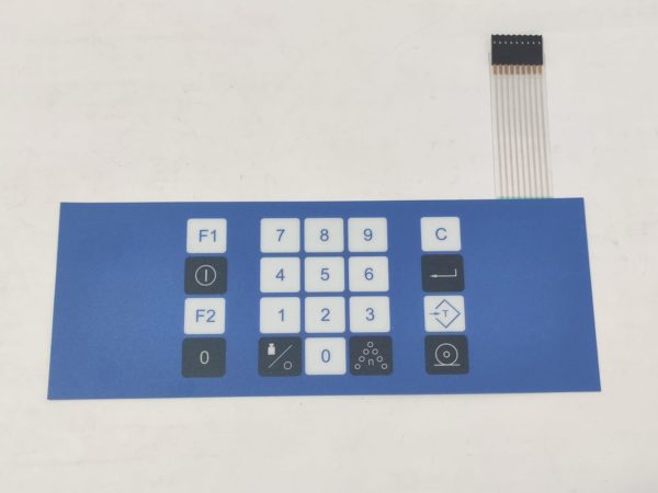 Teclado para balança Toledo 9091 azul